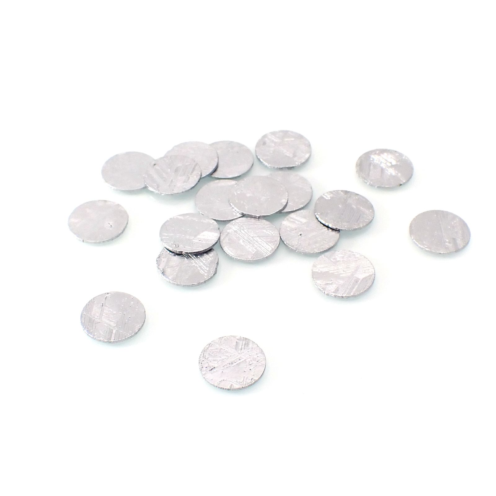 <ランダムセレクト1個販売>アルタイ隕石 ラウンド 発見地:中国 約1.70ct[240125731]10x10mm前後