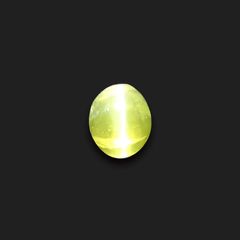クリソベリルキャッツアイ スリランカ産 0.55ct[230119798]5.1x4.3mm前後