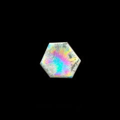 トラピッチェクォーツ 偏光板2枚付き コロンビア・ボヤカ産 22.28ct[230321105]22x21.6mm前後