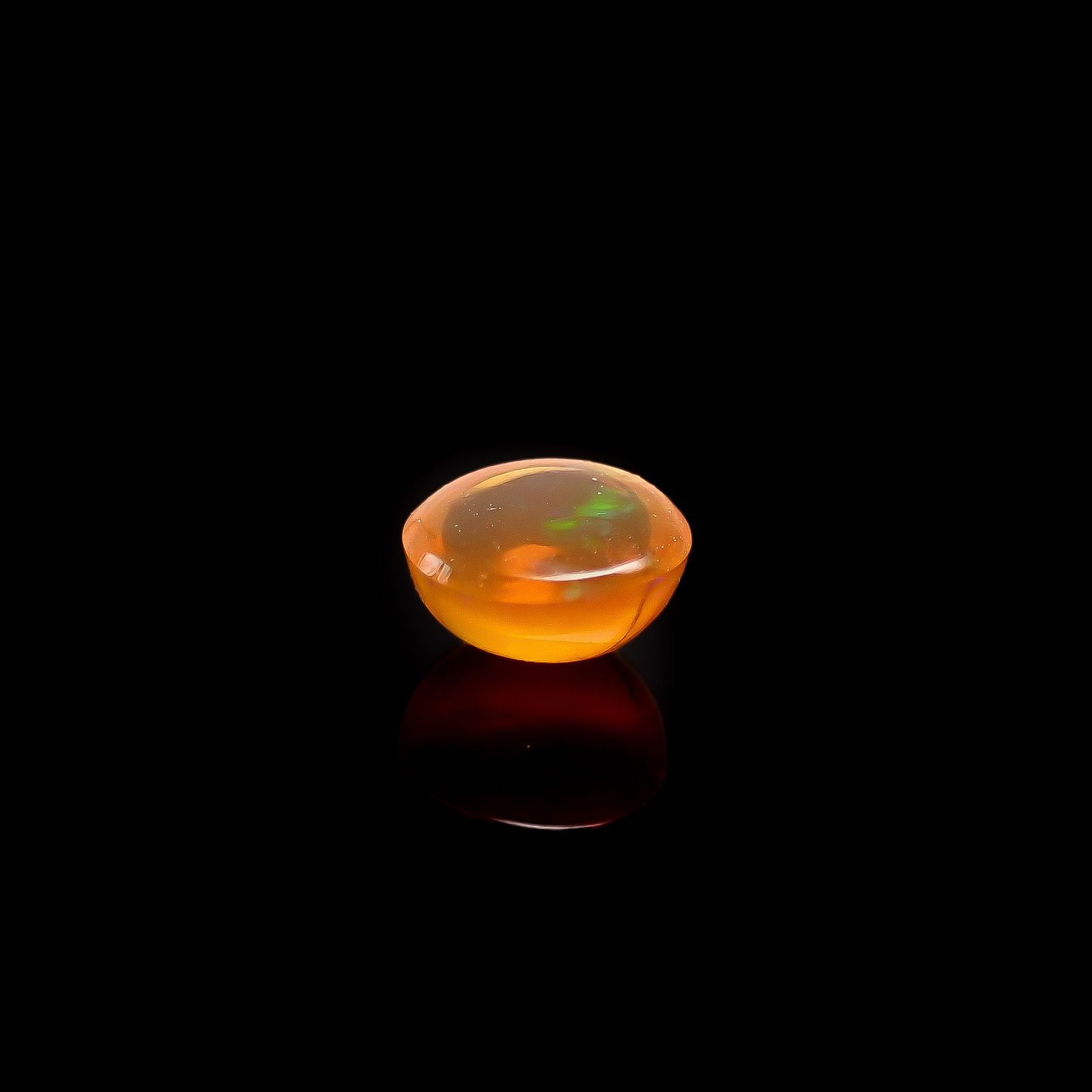 ファイヤーオパール メキシコ産 0.30ct[240326750]4.7x4.2mm前後