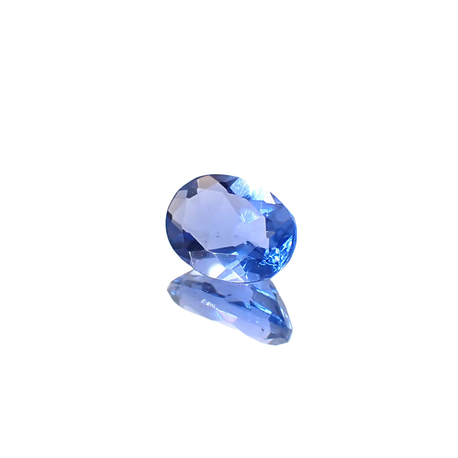 カラーチェンジフローライト ブラジル産 0.90ct / 7.1x5.1mm前後 [250530447]