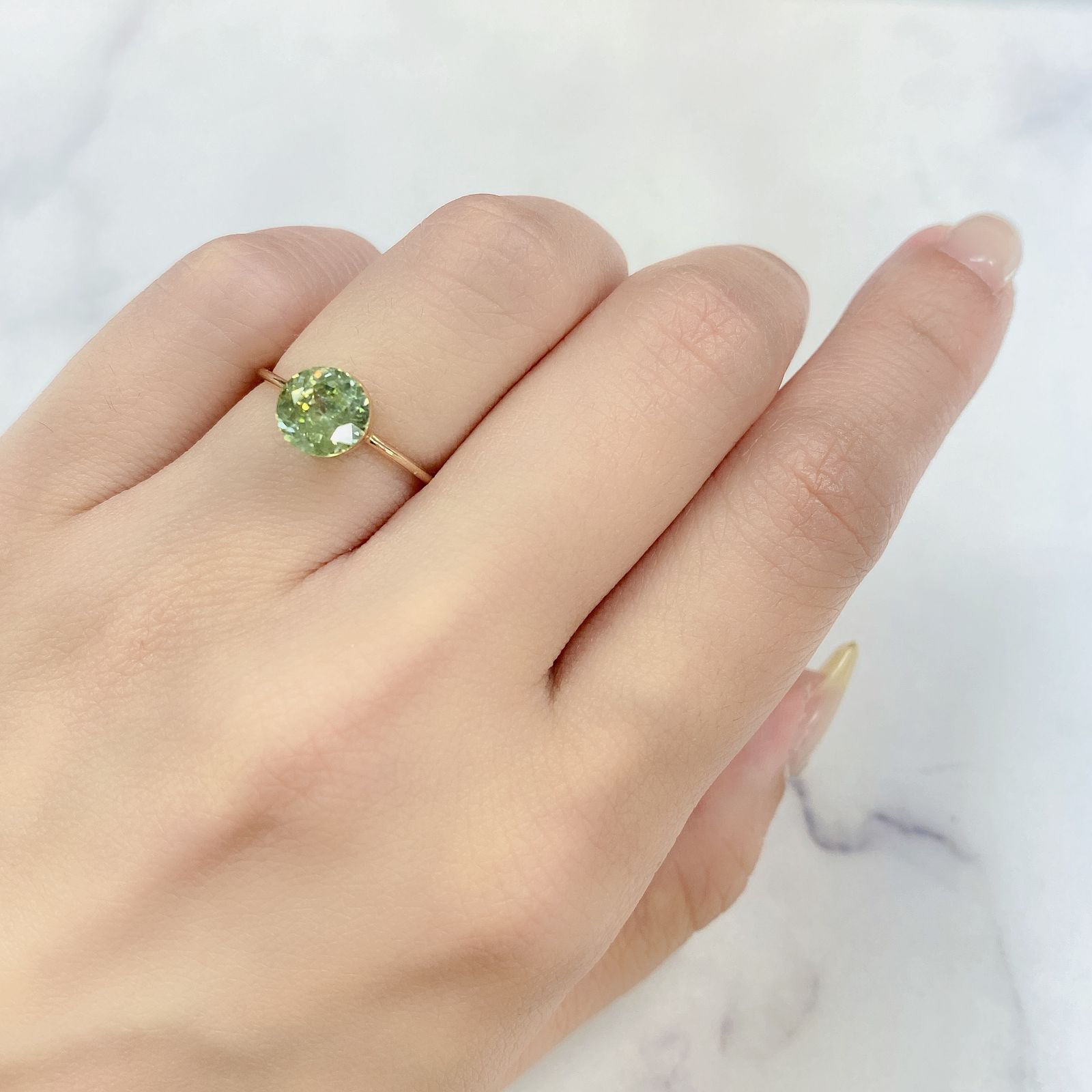 イエロージルコン(宝石名ジルコン)スリランカ/カンボジア産 1.93ct 