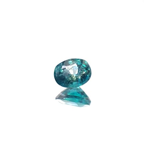 グランディディエライト(宝石名グランディディエライト)マダガスカル産 0.19ct 識別済[241229531]4x3.1mm前後