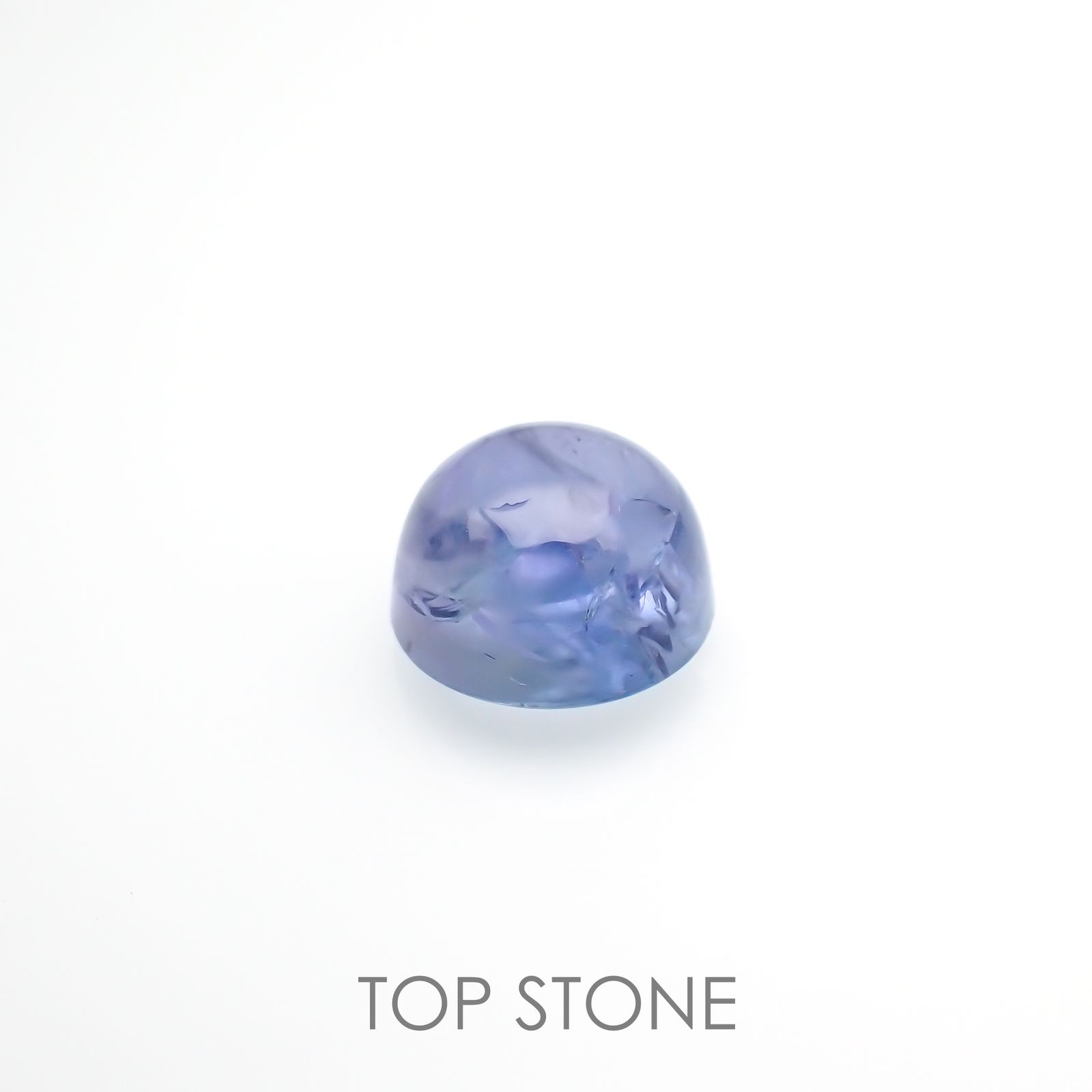 バイカラータンザナイト(宝石名バイカラー・ゾイサイト) タンザニア産 2.94ct 識別済[210812249]7.8×7.9mm前後