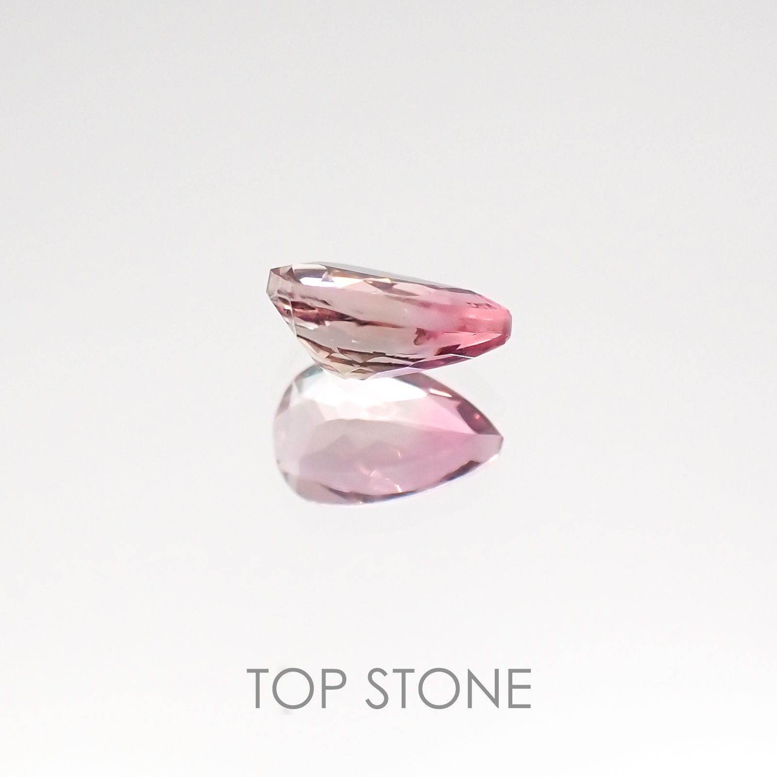 バイカラートルマリン ブラジル産 ルース 0.39ct[20117137]6×3.8mm前後