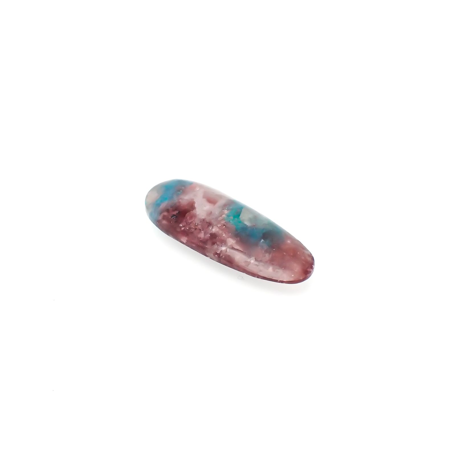 ◇リバーシブル・ペアセット◇バイカラーパライバトルマリンインクォーツ ブラジル産 12.78ct(2pcs合計)[231224453]23.8x9.6-9.7mm前後
