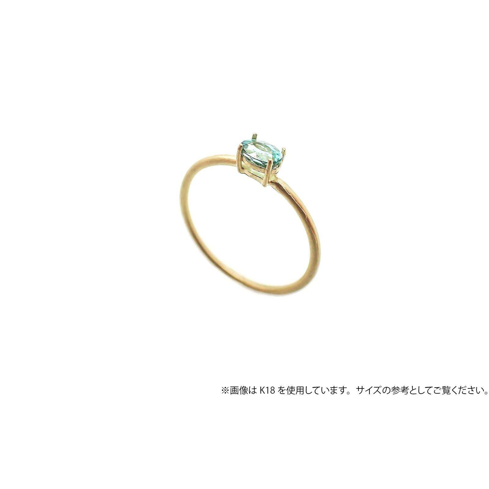 Pt900リング用空枠 オーバル爪留め 3×5mm用 つや消し [210913415]