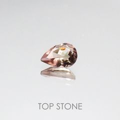 バイカラートルマリン(宝石名バイカラー・トルマリン) ブラジル産 0.33ct 識別済[20073844]5.8×4mm前後