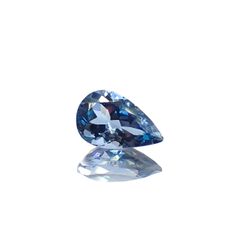 アクアマリン(宝石名アクアマリン)ナイジェリア産 0.74ct 識別済[220817382]8x5mm前後