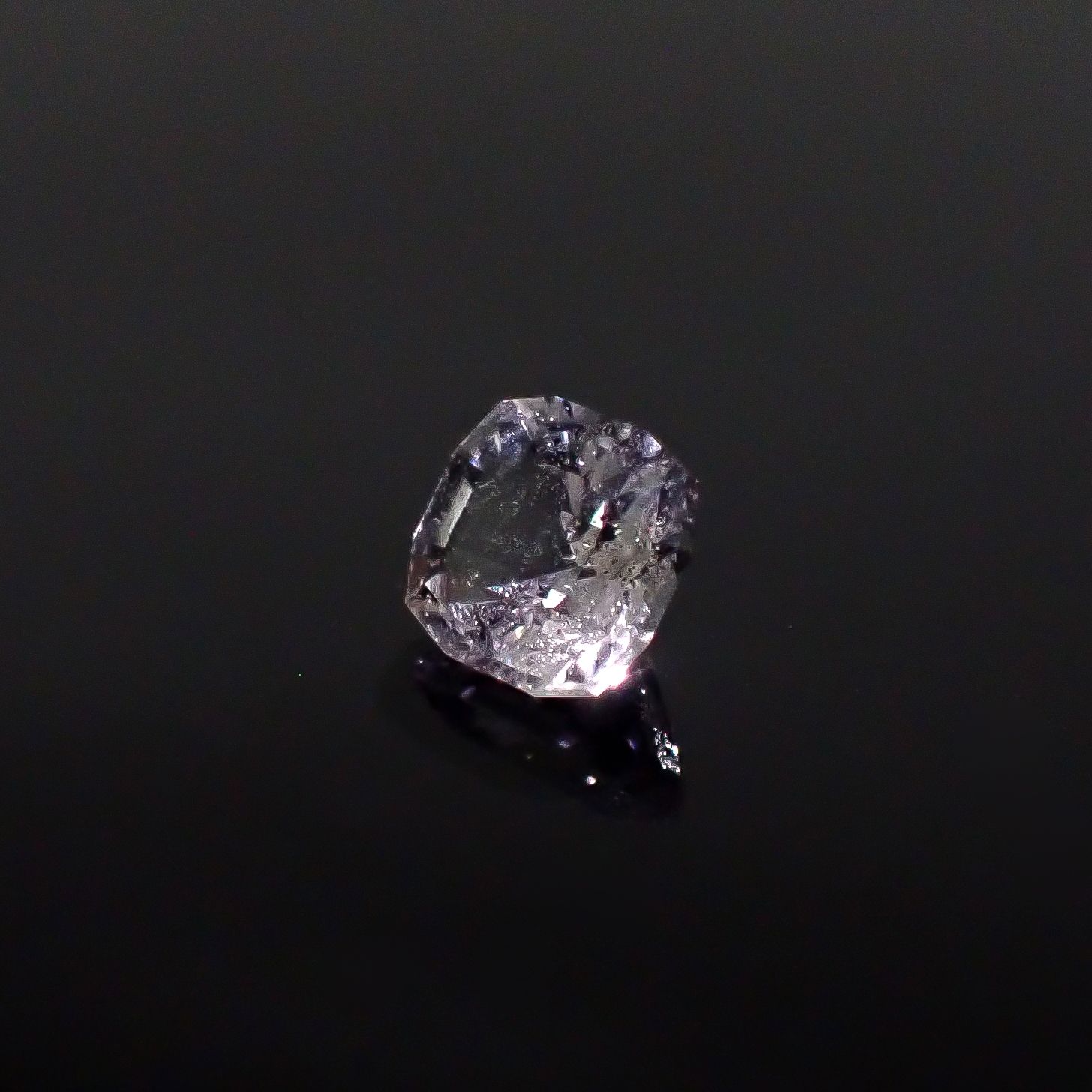 ◇カスタムカット◇ティンカーベルクォーツ ブラジル産 0.54ct[240628179]5.1x4.9mm前後