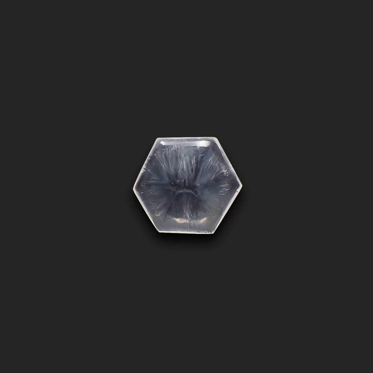 トラピッチェクォーツ 偏光板2枚付き コロンビア・ボヤカ産 24.60ct[230521963]24.1x23.9mm前後