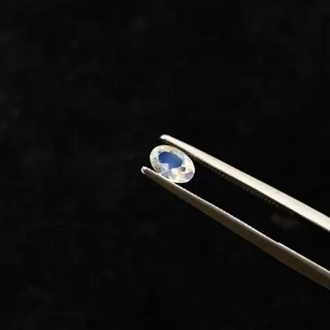 インド　ビハール産レインボームーンストーン　 シルバー925 35㎜×17㎜ インド ビハール産レインボームーンストーン シルバー925 35㎜×17㎜