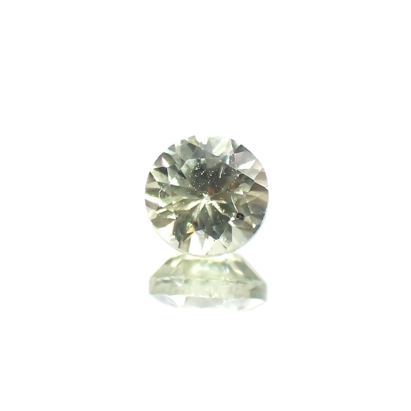 モンタナサファイア(宝石名サファイア) アメリカ・モンタナ州産 0.36ct 識別済[250712116]3.9×3.9mm前後