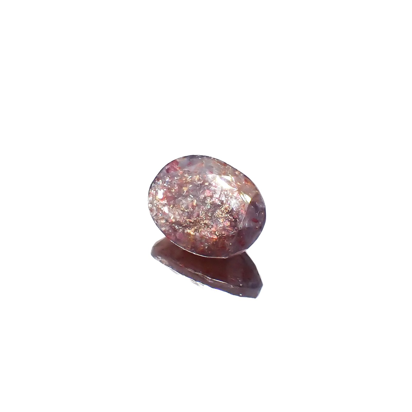 ブラッドショットアイオライト インド産 2.45ct[240125370]10.3x7.8mm前後