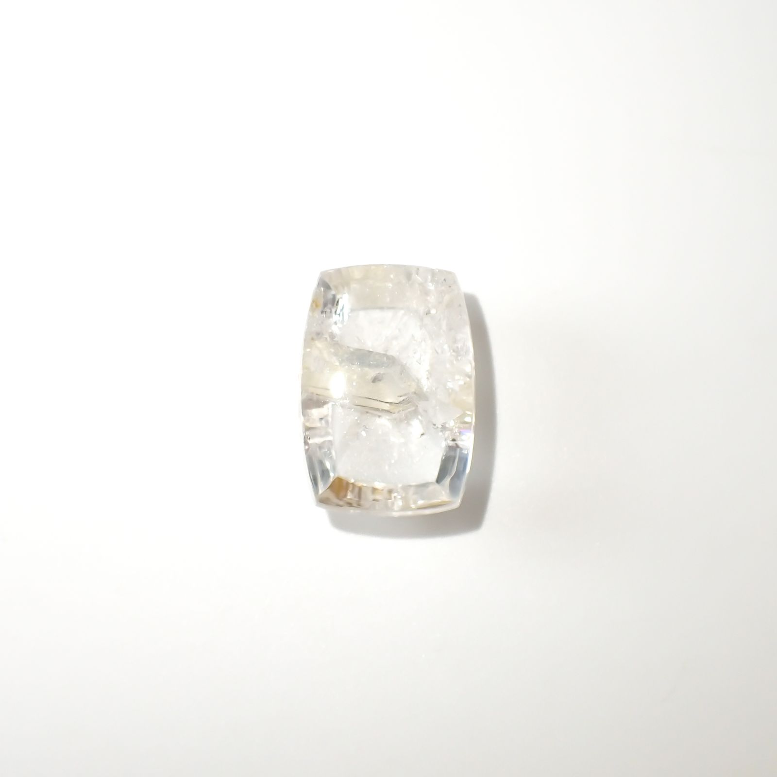 マニフェストインクォーツ ブラジル産 16.12ct[240125659]18.1x12.7mm前後