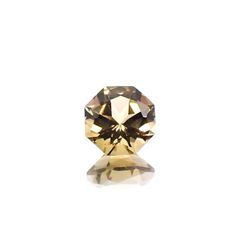 ◇オクタゴンカット◇イエロートルマリン SA(宝石名トルマリン)ブラジル/アフリカ産 0.55ct 識別済[231124208]5x5mm前後