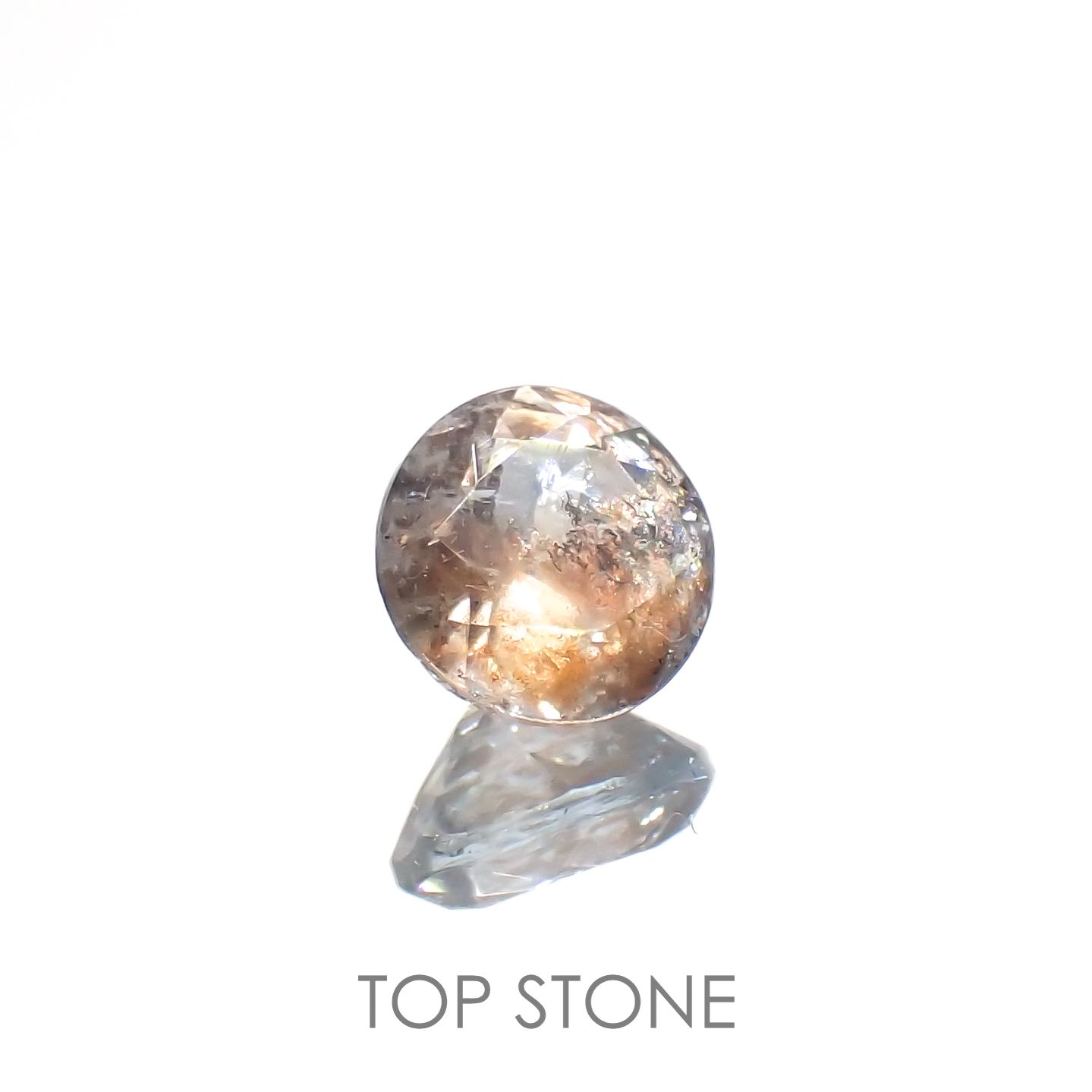 アベンチュリンアクアマリン ナイジェリア産 0.49ct[221018367]5.1x5.1mm前後