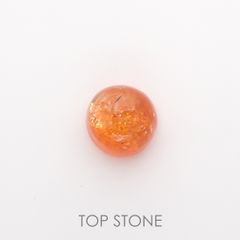 イリュージョンサンストーン(宝石名フェルドスパー) タンザニア産 1.24ct 識別済[210812316]6.2×6.2mm前後