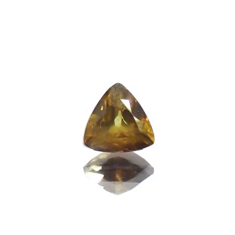 ゴールドシーンサファイア 非加熱(宝石名シーン・サファイア)ケニア産 0.57ct 識別済[231023910]5.1x5mm前後