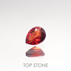 レッドスピネル ビルマ産 ルース 0.2ct[210812855]4×3mm前後
