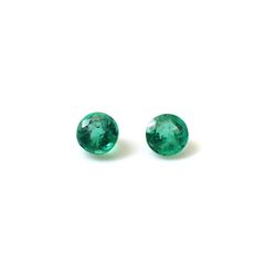 ◇ペアセット◇エメラルド コロンビア産 0.24ct(2pcs合計) [250430245]2.9x2.9mm前後