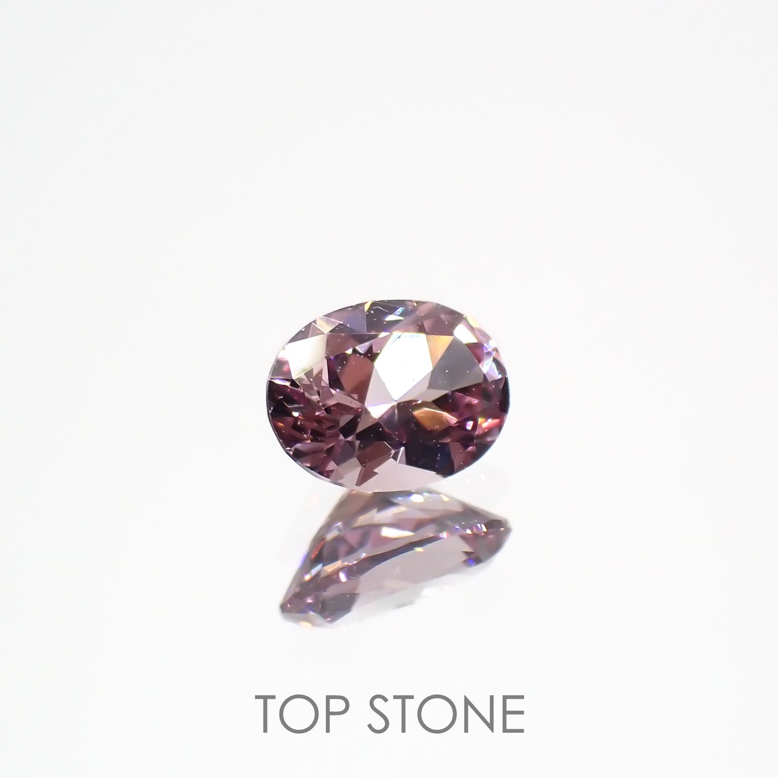 カラーシフトマラヤガーネット(宝石名ガーネット)タンザニア産 0.19ct 識別済[220616424]4x3mm前後