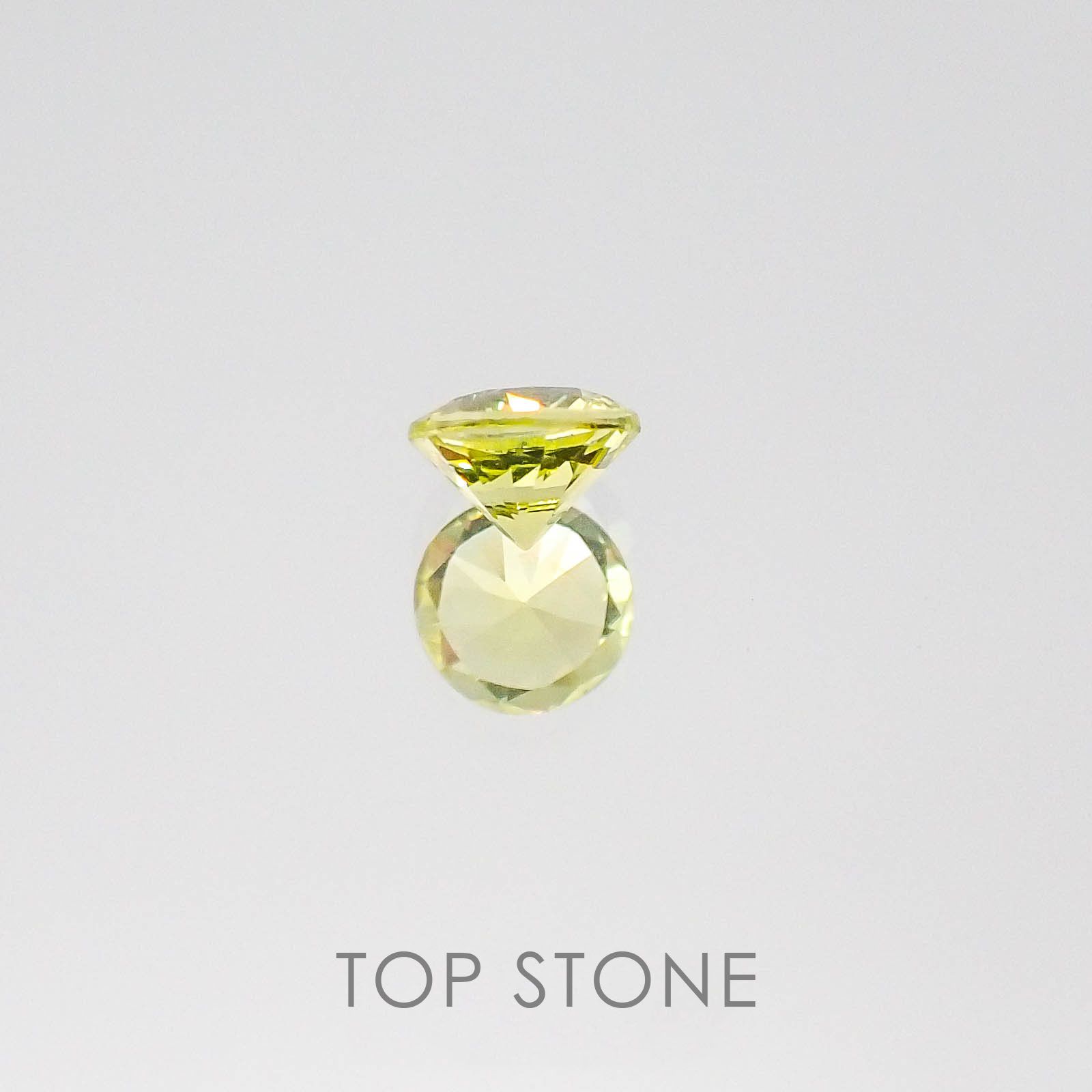 クリソベリルキャッツアイ スリランカ産 ルース 0.27ct[20084689]3.9×3.9mm前後