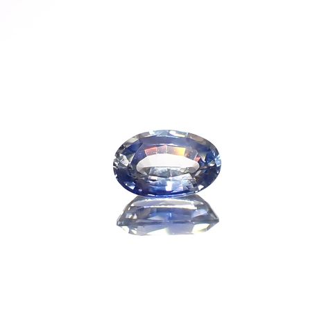 アイスブルーサファイア スリランカ産 0.53ct[230722690]5.9x3.7mm前後