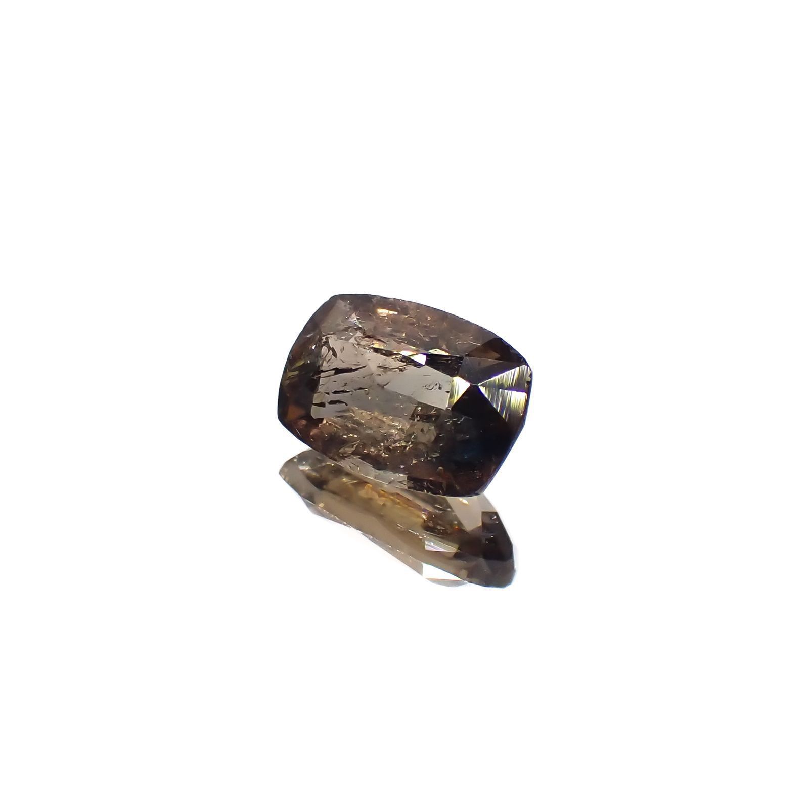 アキシナイト(宝石名アキシナイト)パキスタン産 1.16ct 識別済[220717017]7.9x5.4mm前後
