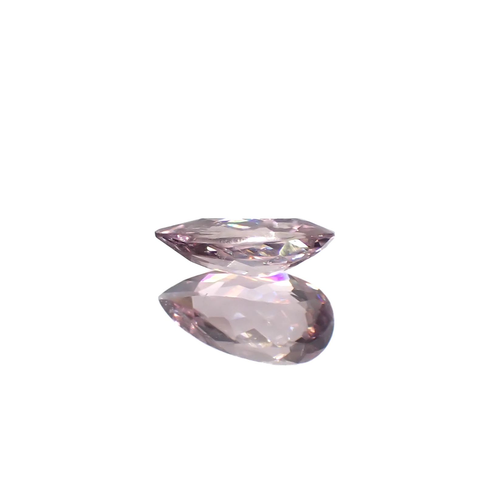 カラーシフト ピンクダイアスポア アフガニスタン産 0.67ct[240627982]8x4.2mm前後