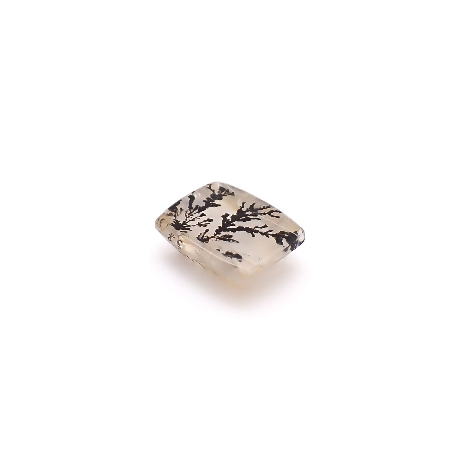 デンドリチッククォーツ ブラジル産 1.22ct / 7.7x6.1mm前後 [260832746]
