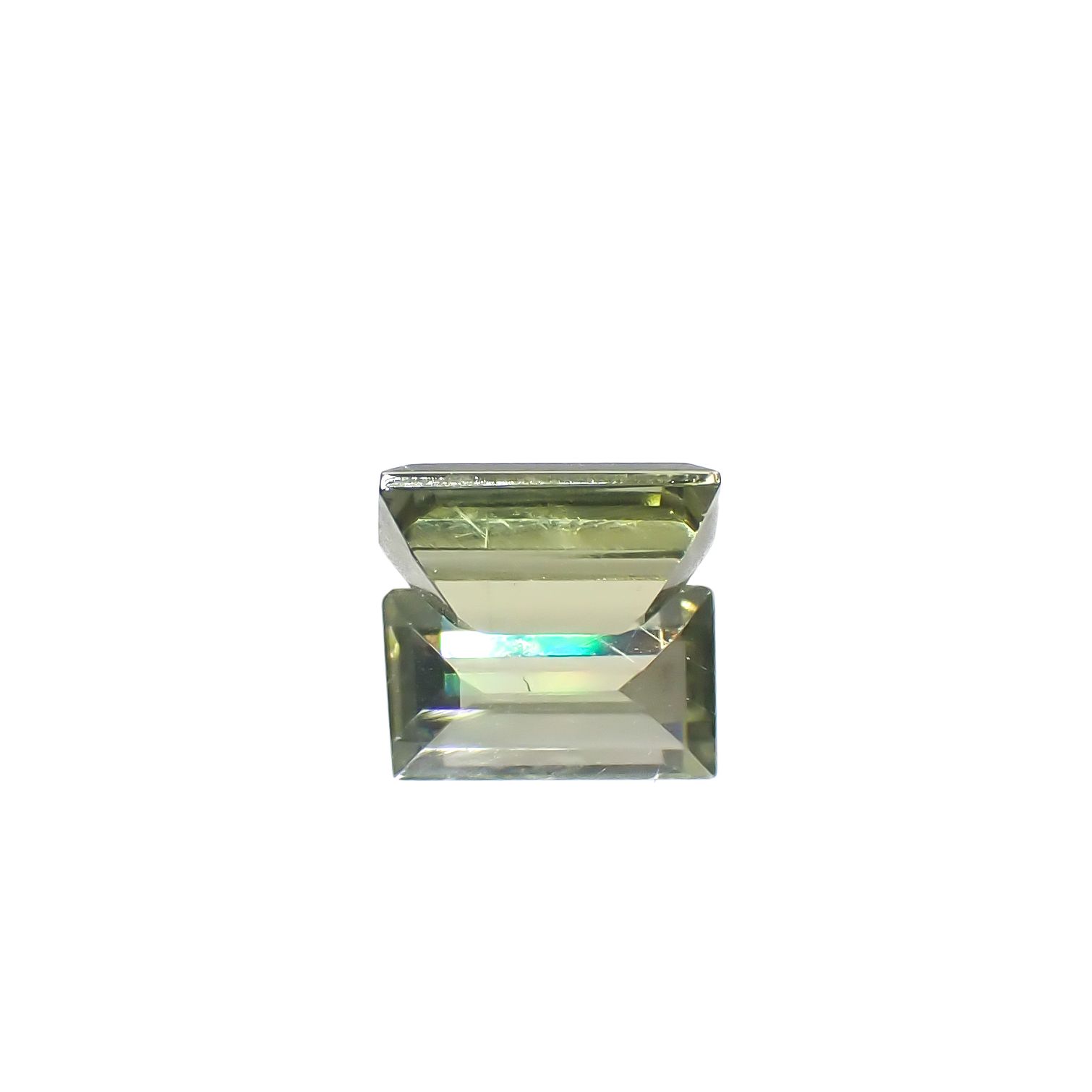 グリーンジルコン スリランカ/カンボジア産 1.21ct[240728533]7.1x4.1mm前後