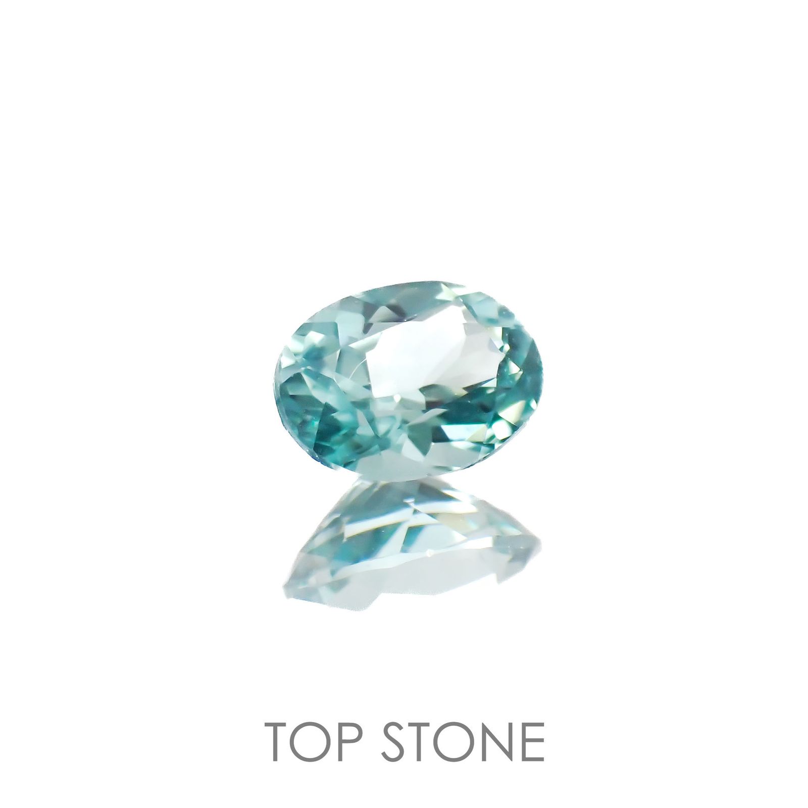 ブルートルマリン(宝石名トルマリン)アフガニスタン産 0.22ct 識別済[221018393]4.4x3.3mm前後