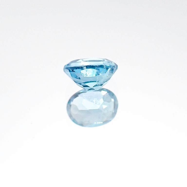 パライバトルマリン(宝石名トルマリン/別名パライバ・トルマリン)ブラジル・パライバ州バターリャ鉱山産 0.093ct 識別済[220817270]3.1x2.3mm前後