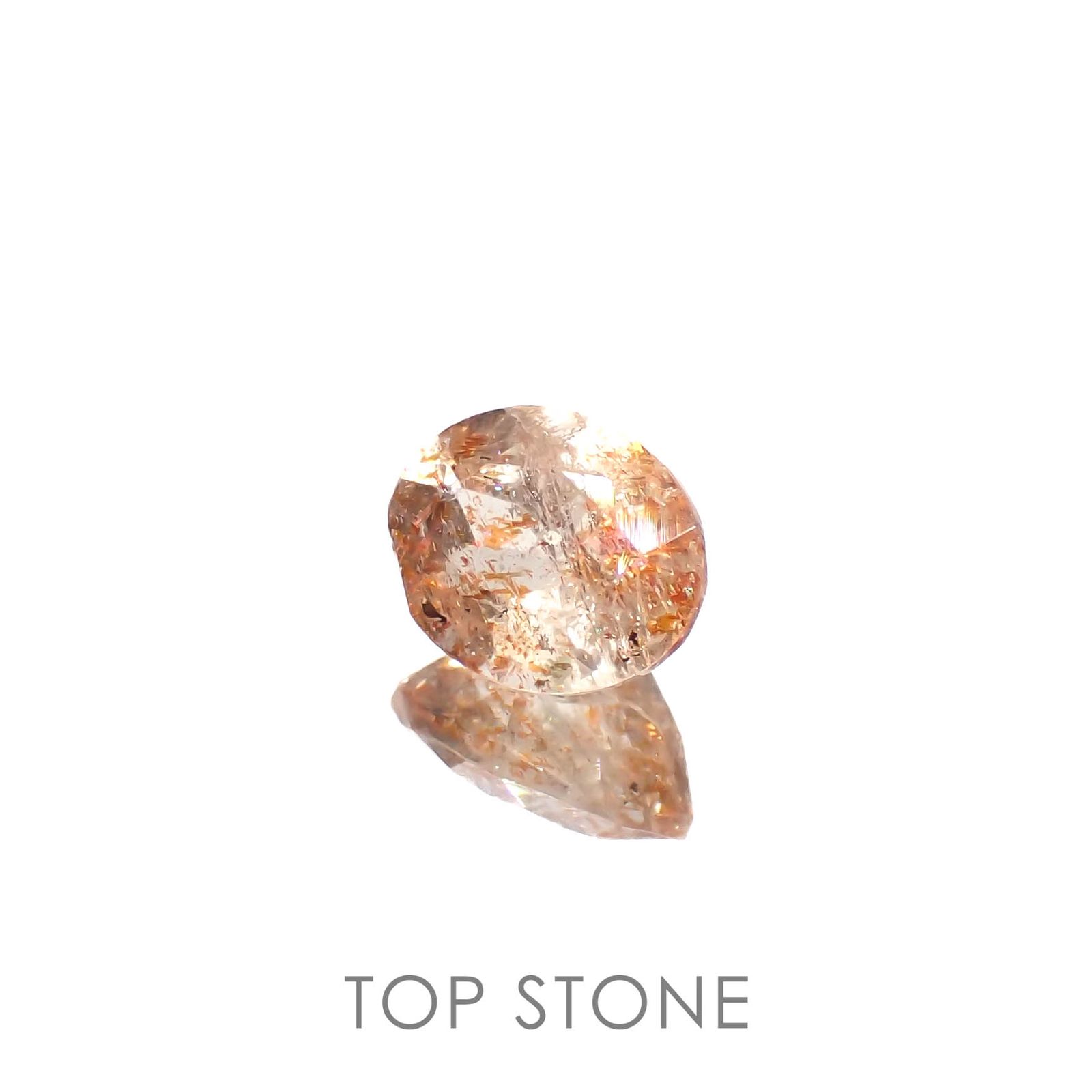 イリュージョンサンストーン タンザニア産 1.85ct[230120118]9x7.2mm前後