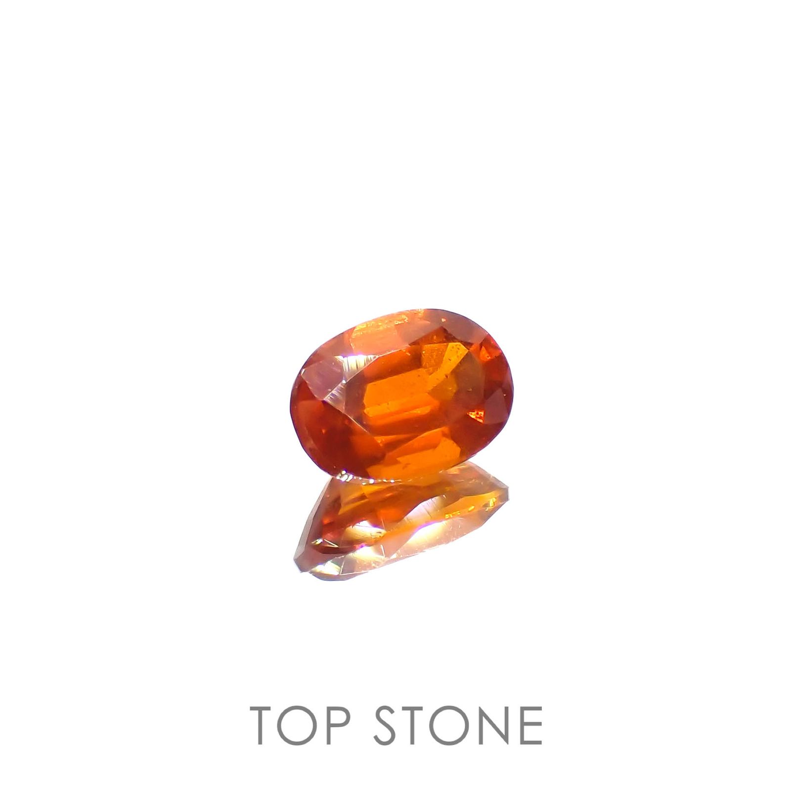 オレンジカイヤナイト ネパール産 1.08ct[230220597]7.1x5mm前後
