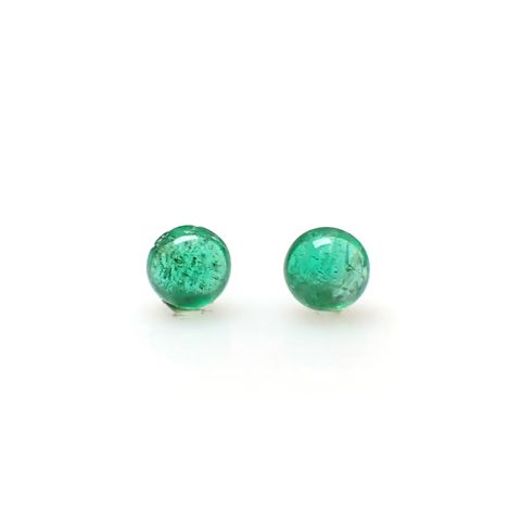 ◇ペアセット◇エメラルド コロンビア産 0.37ct(2pcs合計) [250430243]3.7x3.7mm前後