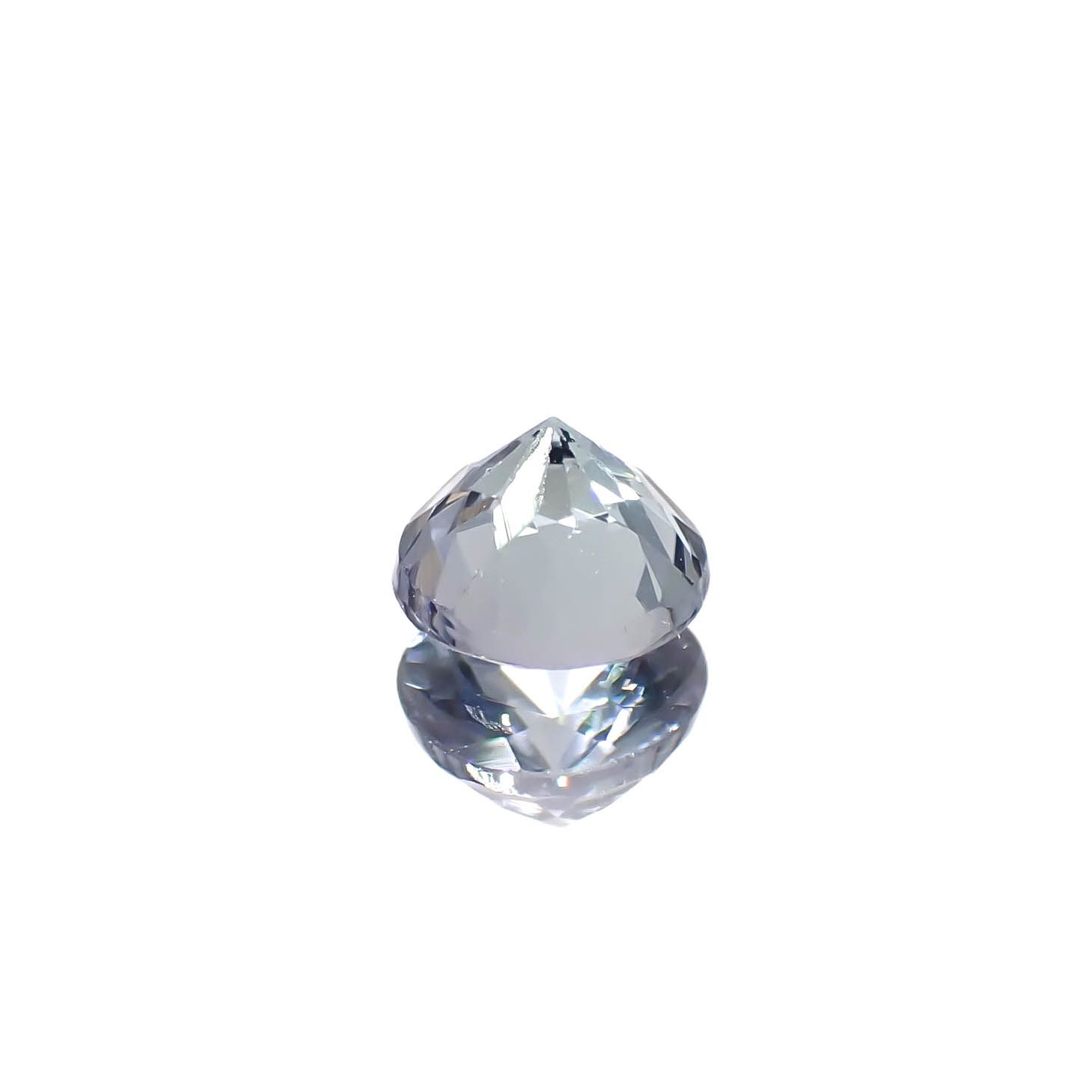 バイカラータンザナイト(宝石名ゾイサイト)タンザニア産 0.37ct 識別済[240828613]4.4x4.4mm前後
