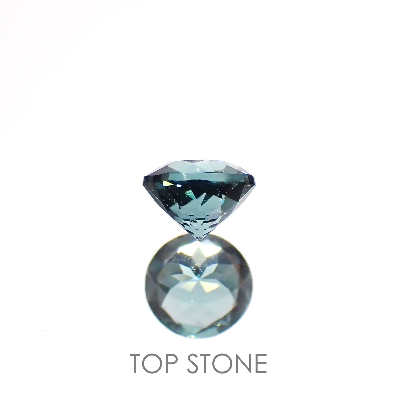 ラグーントルマリン(宝石名トルマリン)アフガニスタン産 0.26ct 識別済[220515842]3.9x3.8mm前後