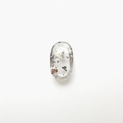 パイライトインクォーツ ブラジル産 3.72ct[240225907]12.5x7.6mm前後