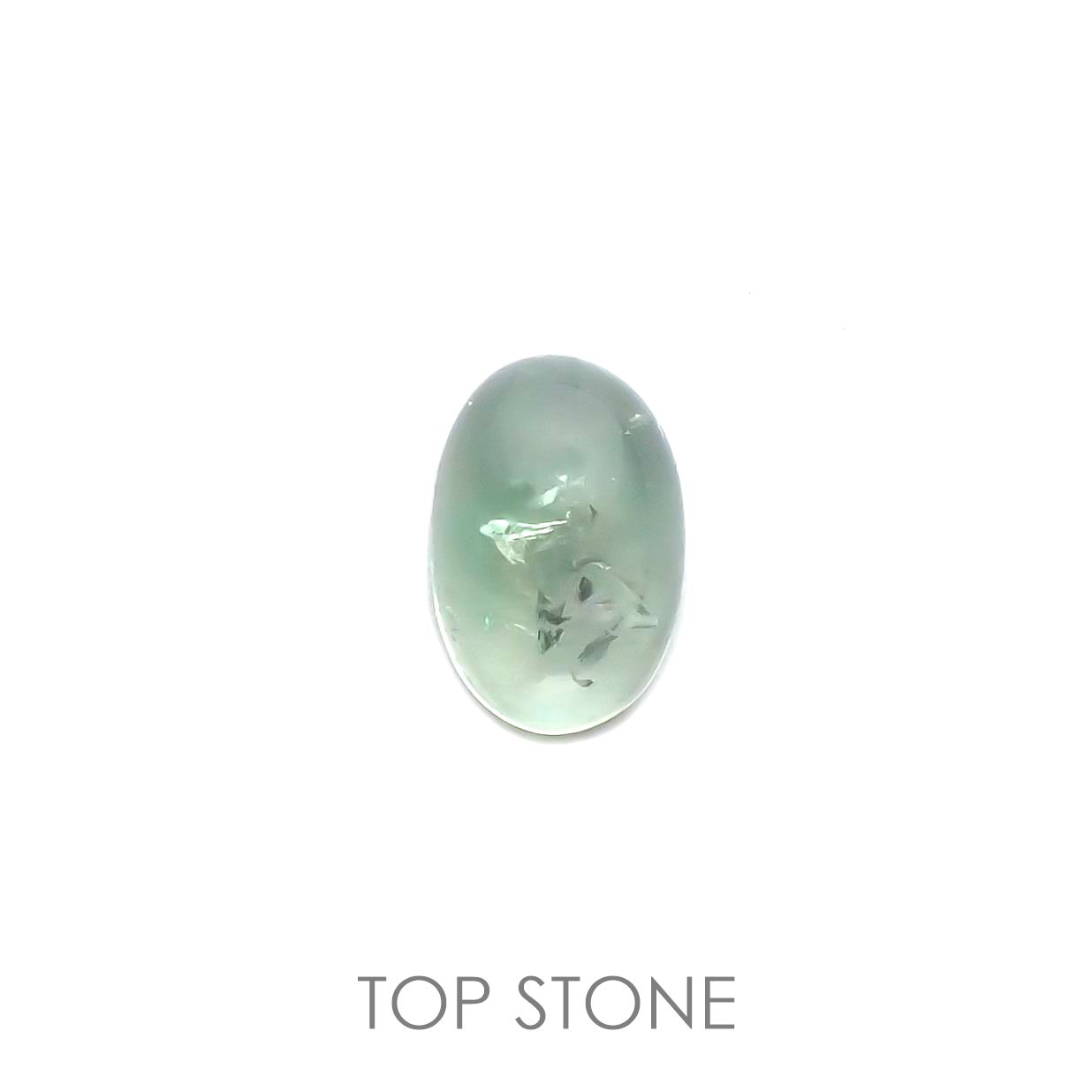 フローライト フルオレッセンス(宝石名フルオライト)イギリス・ロジャリー鉱山産 3.83ct 識別済[211113763]11.5x7.6mm前後