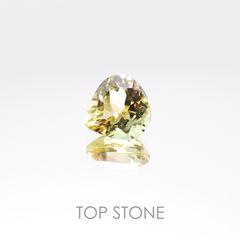 バイカラートルマリン ブラジル産 ルース 0.82ct[20106802]6.1×5.9mm前後