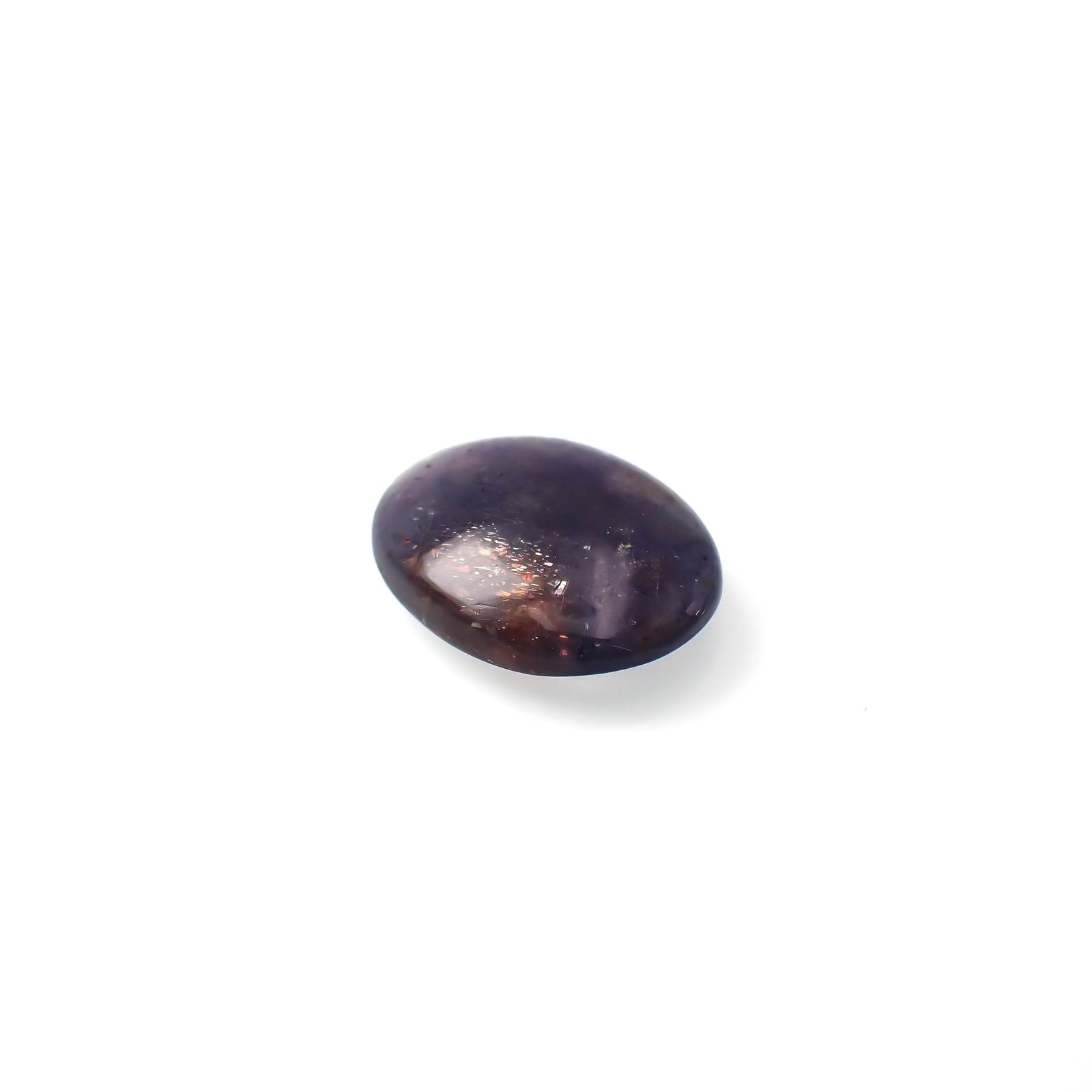 ブラッドショットアイオライト インド産 7.45ct[230622524]17.6x13.2mm前後