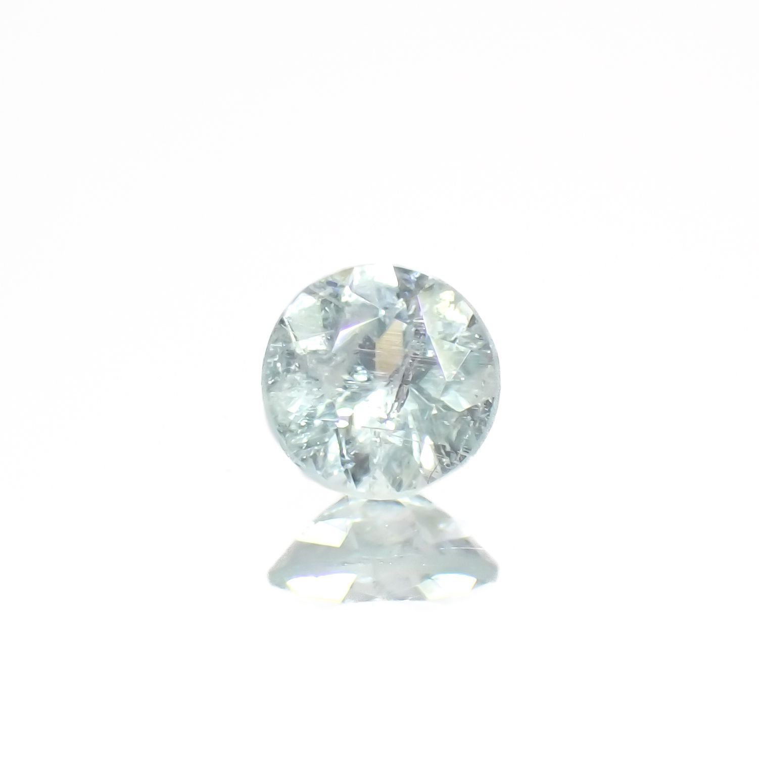 パライバトルマリン(宝石名トルマリン/別名パライバ・トルマリン)モザンビーク産 0.15ct 識別済[230220441]3.5x3.4mm前後