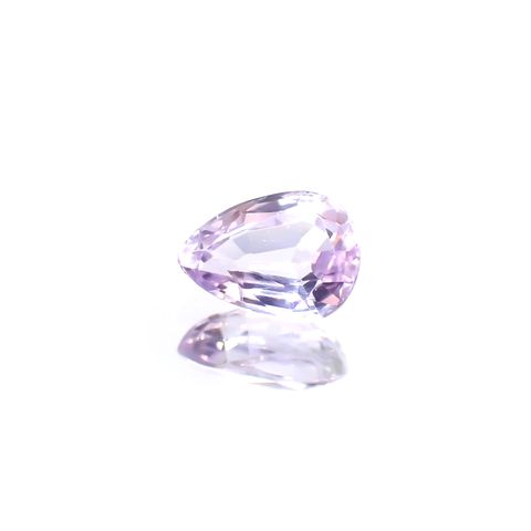 ラベンダーサファイア(宝石名サファイア) マダガスカル/スリランカ産 0.84ct 識別済[210912507]6.8×5mm前後