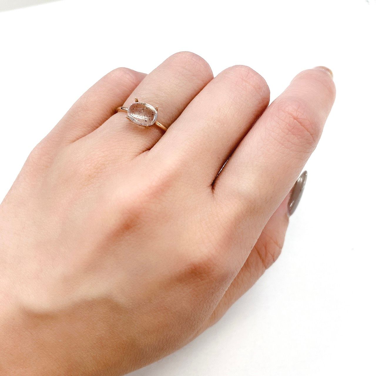 ティンカーベルクォーツ ブラジル産 ルース 0.96ct[210510735]8×5.9mm前後