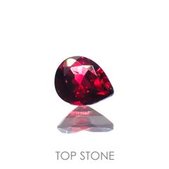 レッドスピネル(宝石名レッド・スピネル)タンザニア産 0.33ct 識別済[220114318]4.8x3.9mm前後