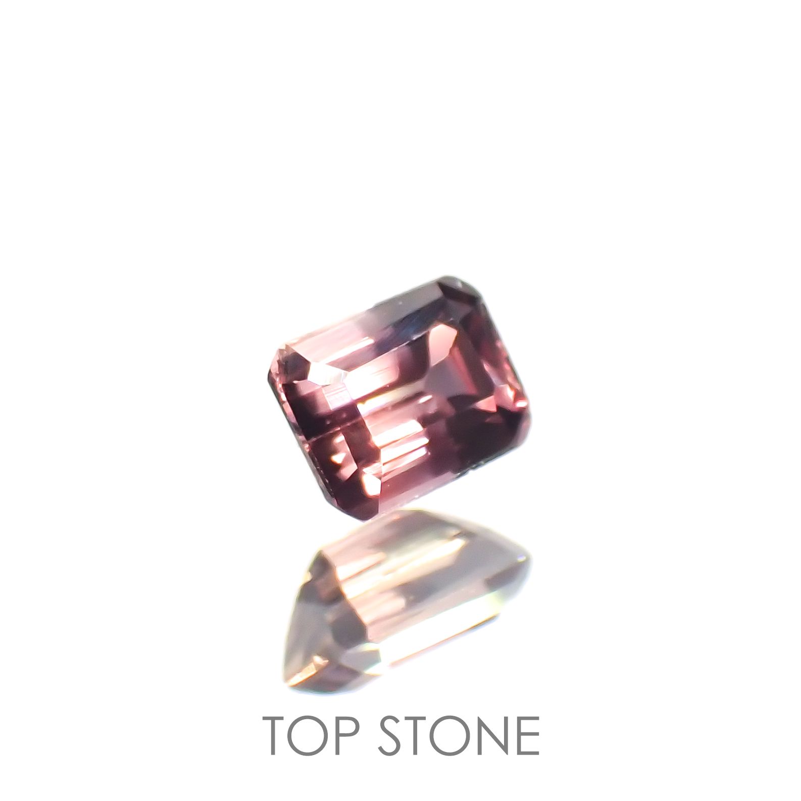 バイカラーサファイア(宝石名バイカラー・サファイア) マダガスカル/タンザニア産 0.23ct 識別済[210912490]3.5×2.7mm前後