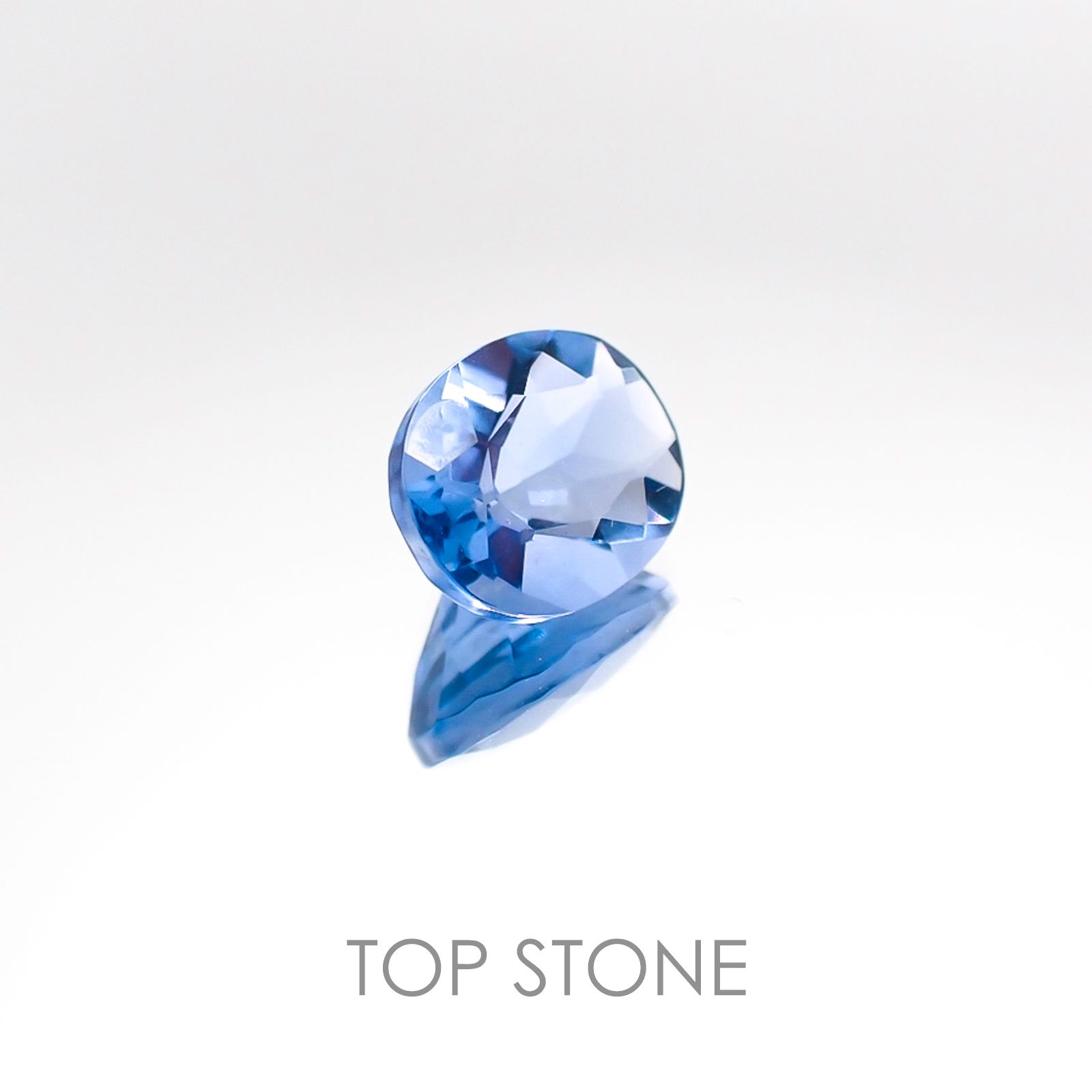 カラーチェンジフローライト ブラジル産 ルース 3.34ct[20106476]10.2×8.1mm前後