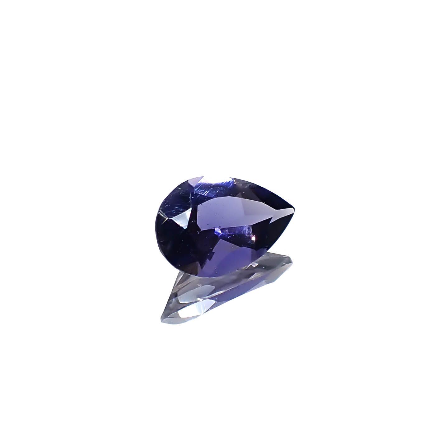 アイオライト タンザニア産 0.86ct [250229838]9x5.8mm前後